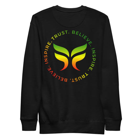 Trust. Believe. Inspire. - Unisex Premium Sweatshirt