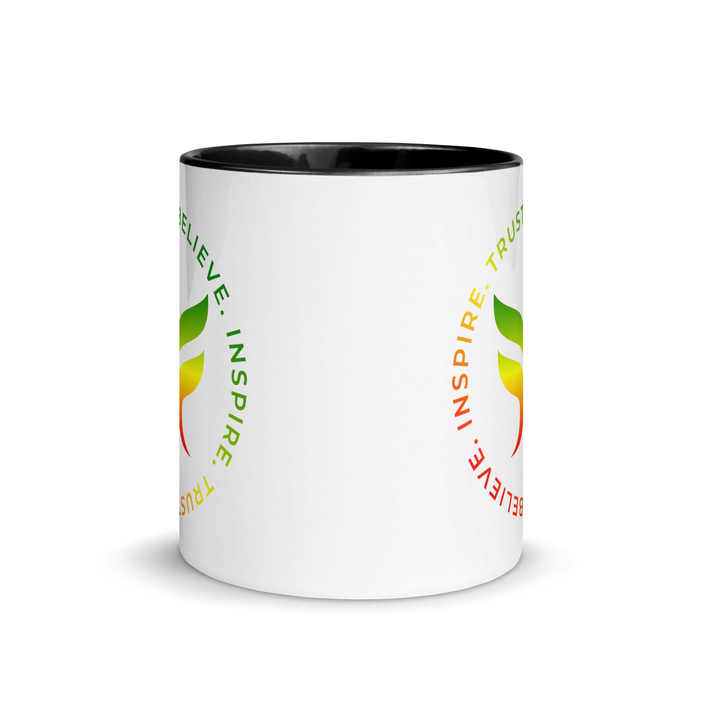 Trust. Believe. Inspire. - Mug with Color Inside