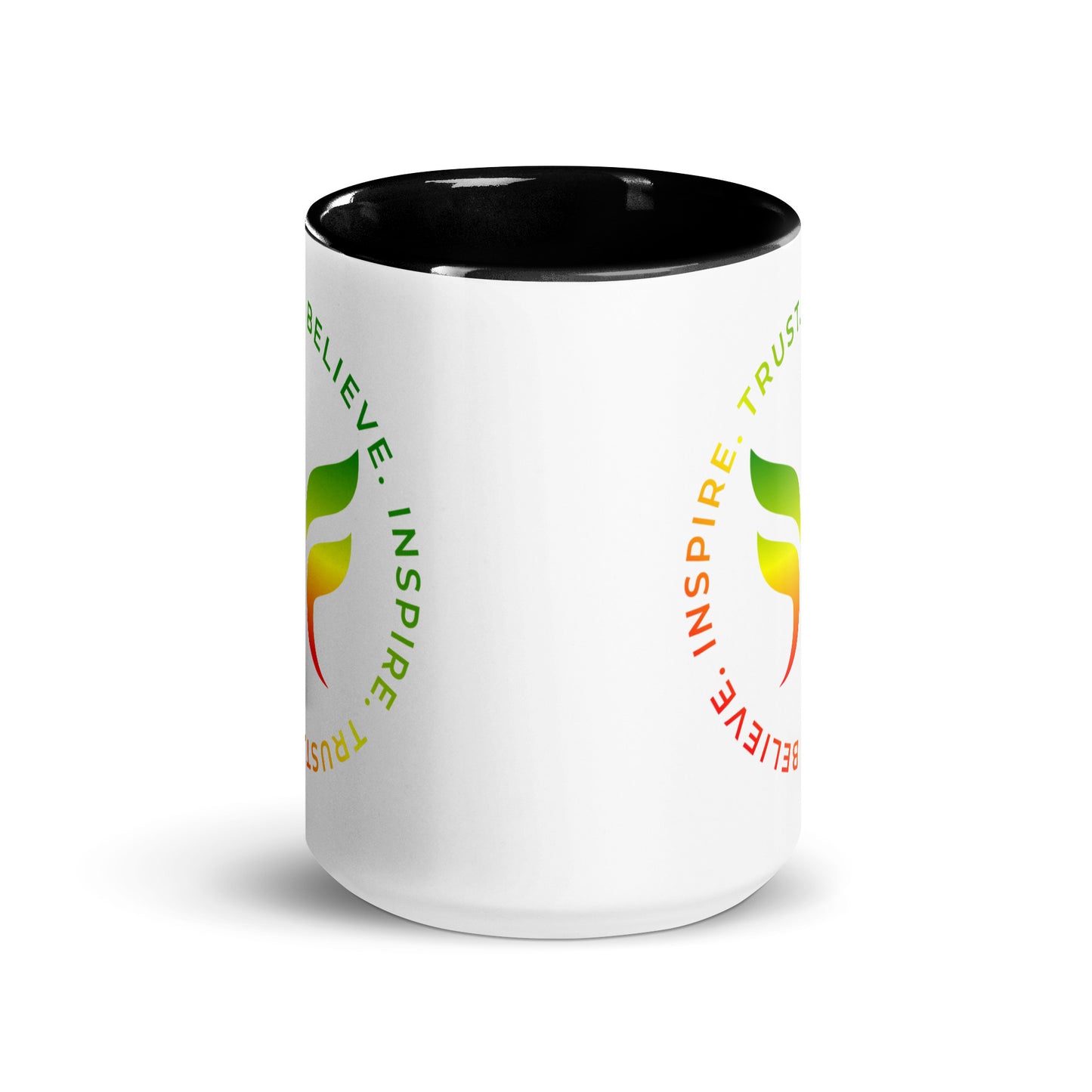 Trust. Believe. Inspire. - Mug with Color Inside